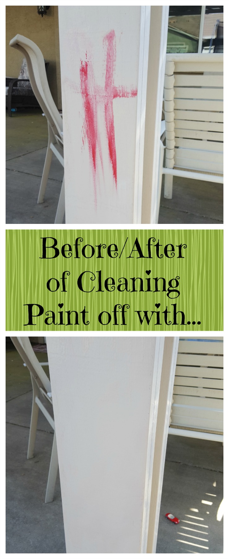 cleaning paint with tea tree oil