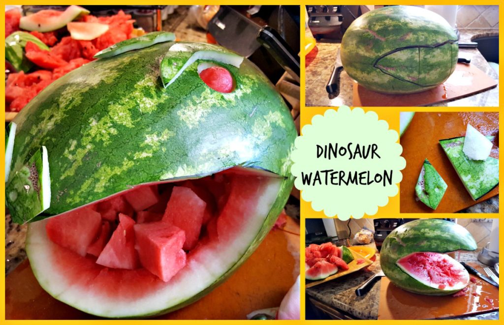 dinosaur watermelon