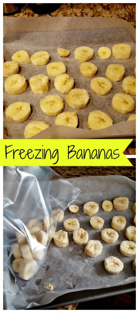 freezing bananas