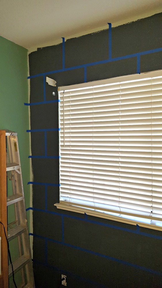 DIY Minecraft bedroom block wall paint tutorial