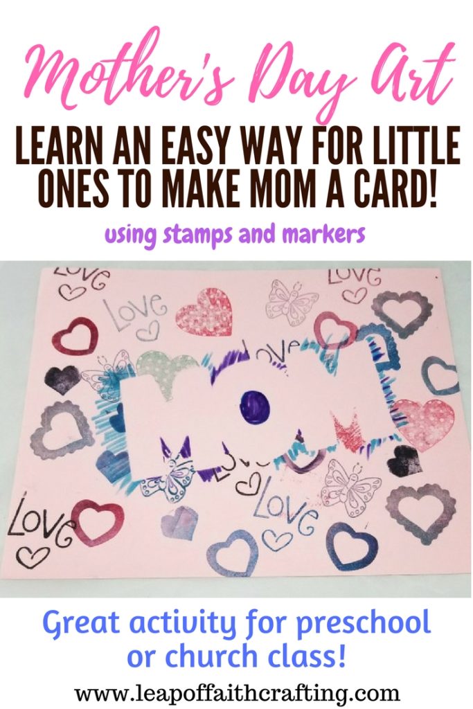 preschool mother's day cards