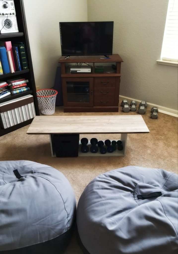 diy coffee table recycled