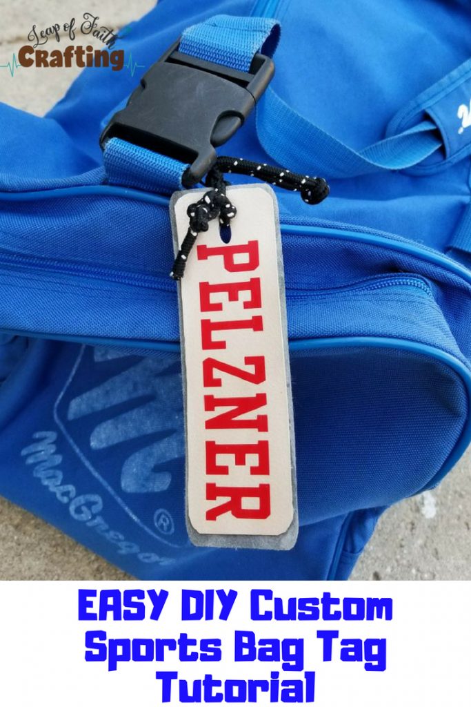 football bag tags pin