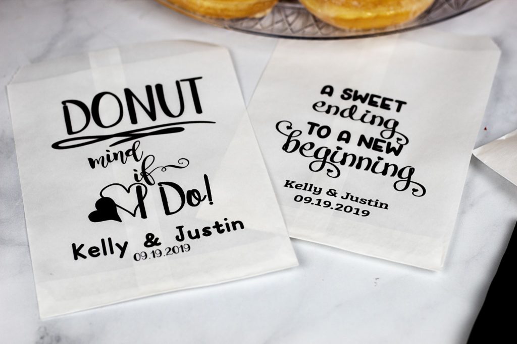 donut wedding diy